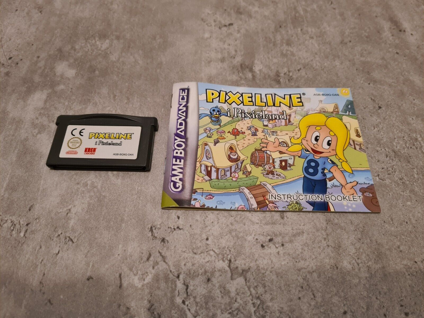 Nintendo Gameboy Advance Pixeline I Pixieland mit OVP und Anleitung DAN - T-Retro-Games