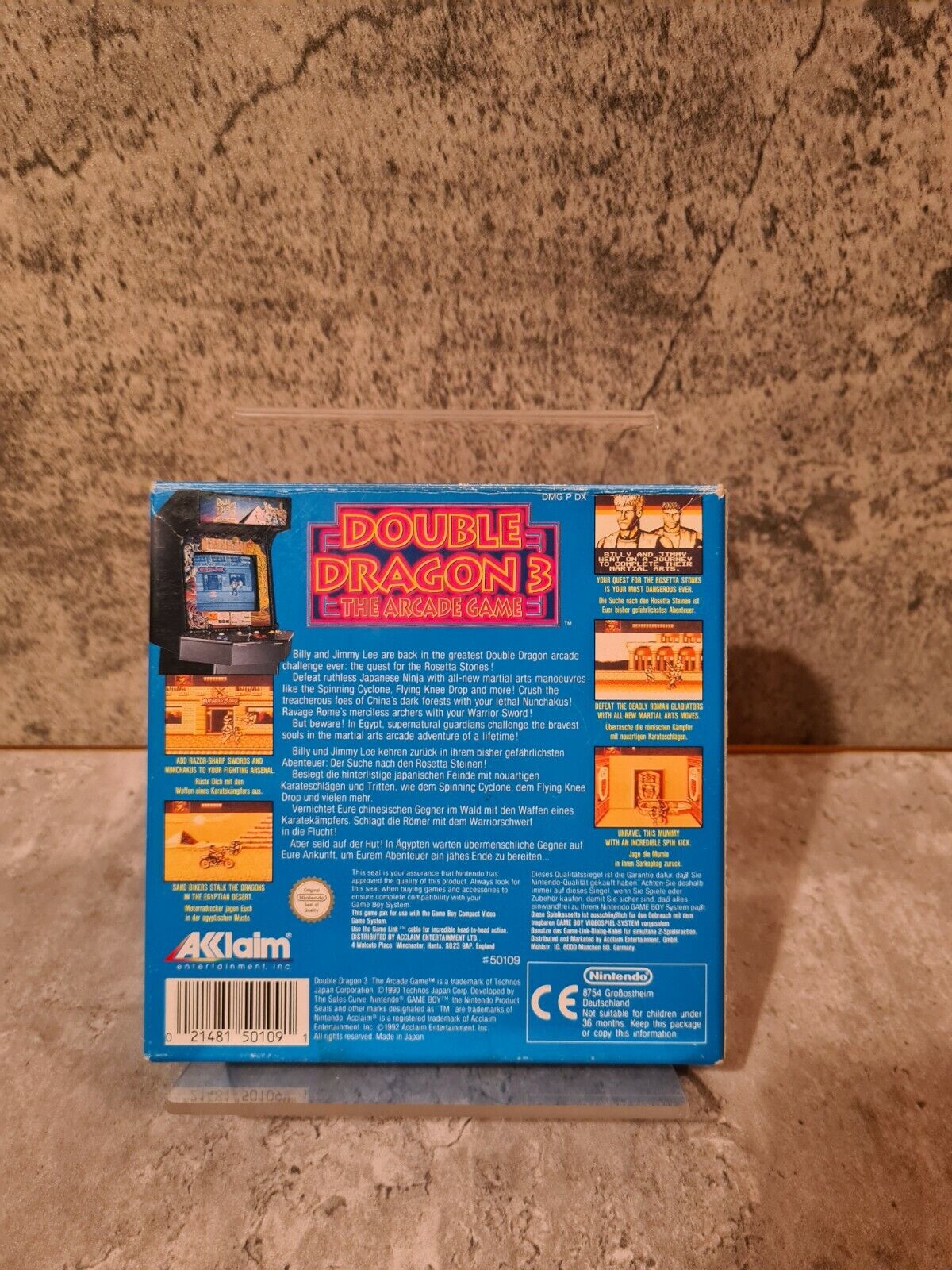 Nintendo Game Boy Classic Double Dragon 3 mit OVP und Anleitung NOE - T-Retro-Games