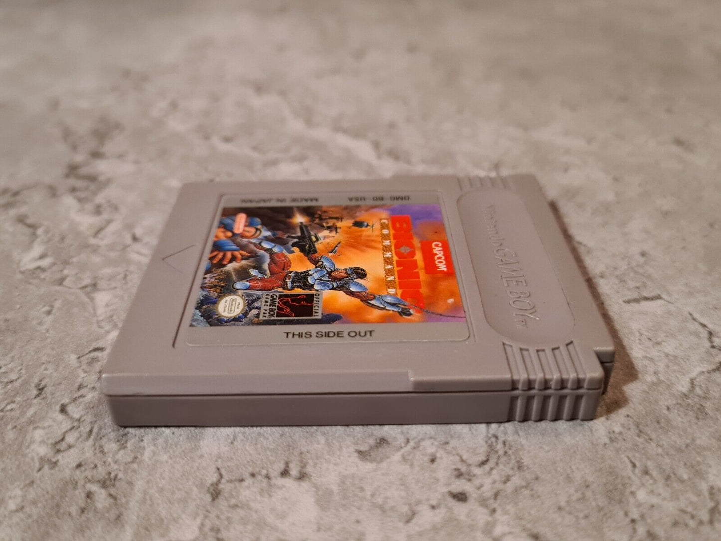 Nintendo Game Boy Classic Spiel Bionic Commando Modul USA - T-Retro-Games
