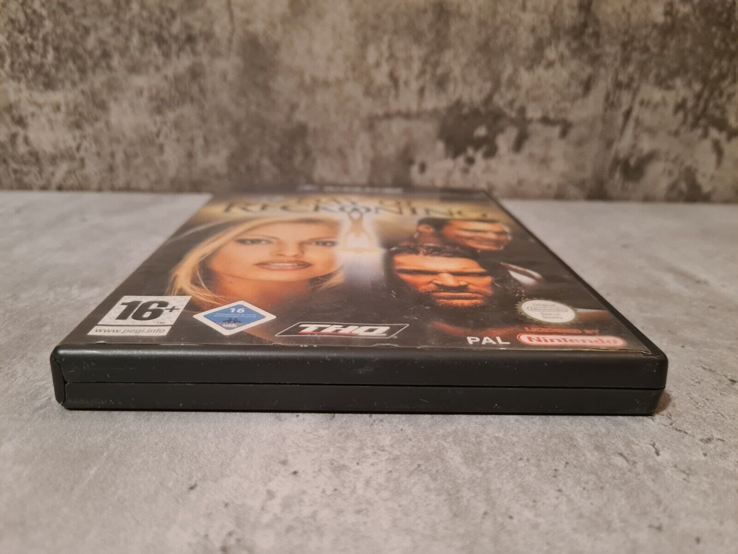 Nintendo GameCube WWF Day of Reckoning mit OVP NOE - T-Retro-Games