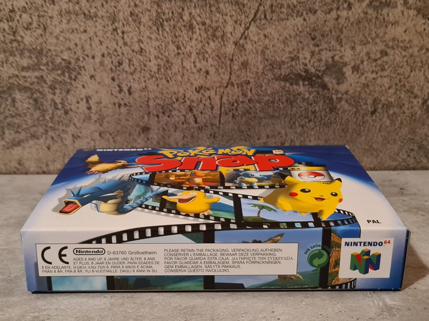 N64 Nintendo 64 Pokemon Snap New Old Stock Neu unbenutzt - T-Retro-Games