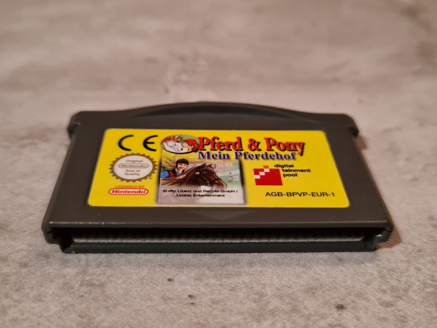 Nintendo Game Boy Advance Pferd & Pony Mein Pferdehof Modul EUR - T-Retro-Games