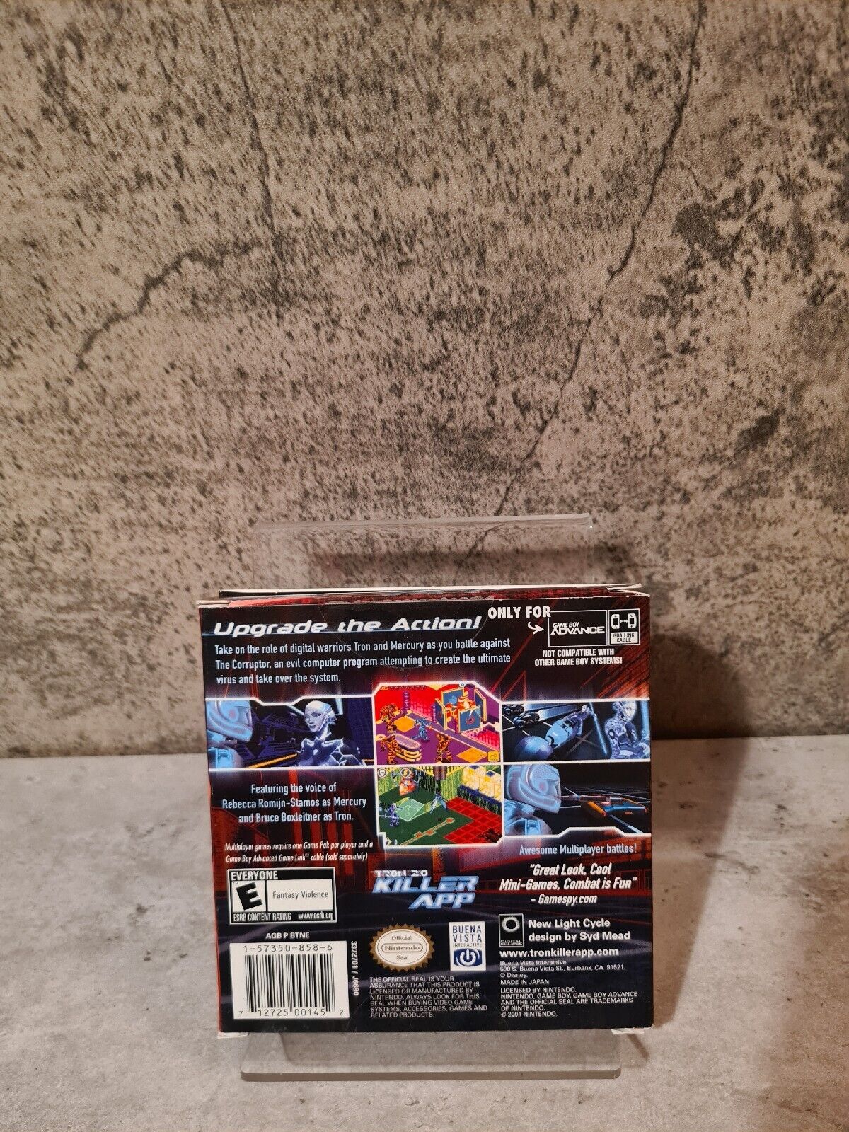 Nintendo Gameboy Advance Tron 2.0 Killer APP mit OVP und Anleitung + Poster USA - T-Retro-Games