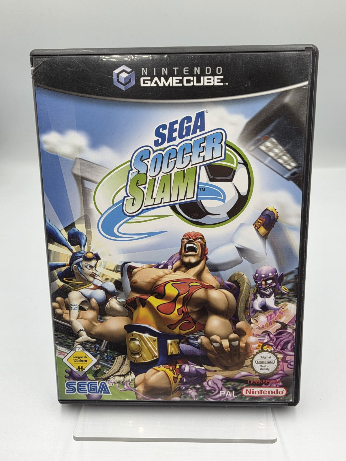 Nintendo GameCube Sega Soccer Slam mit OVP NOE - T-Retro-Games