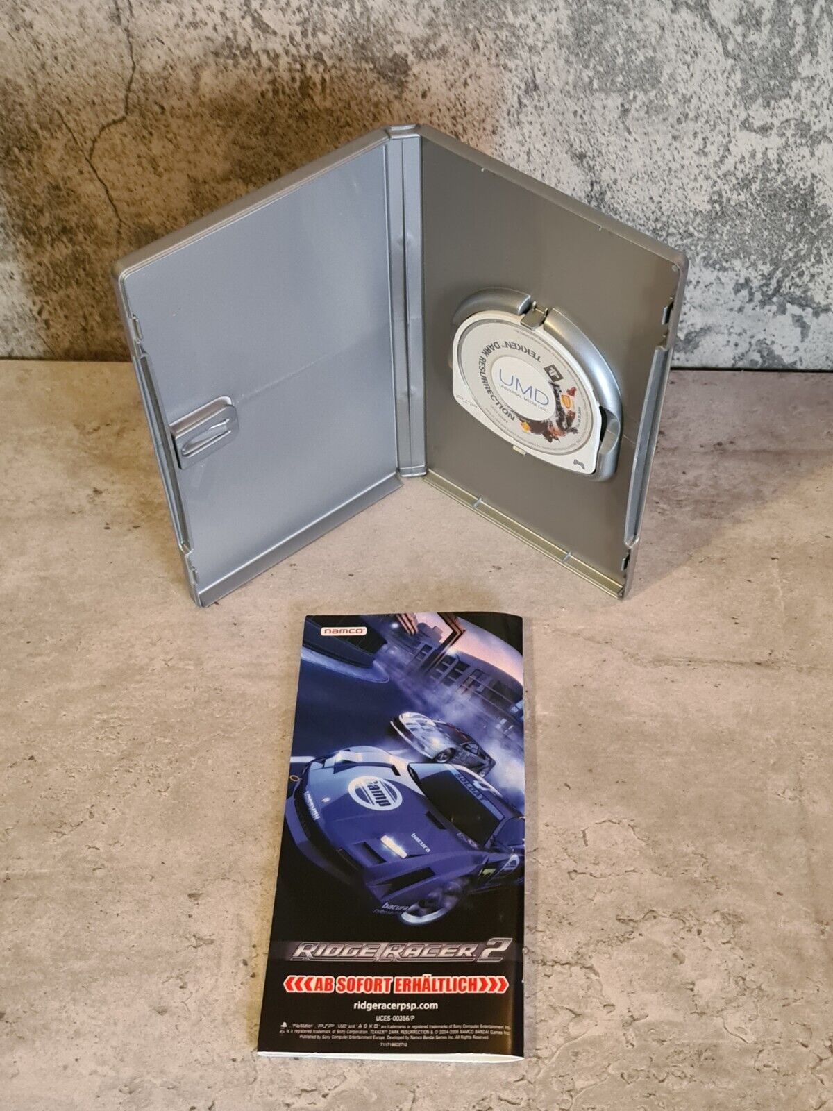 Sony PSP Spiel Tekken Dark Resurrection mit OVP und Anleitung Deutsch - T-Retro-Games