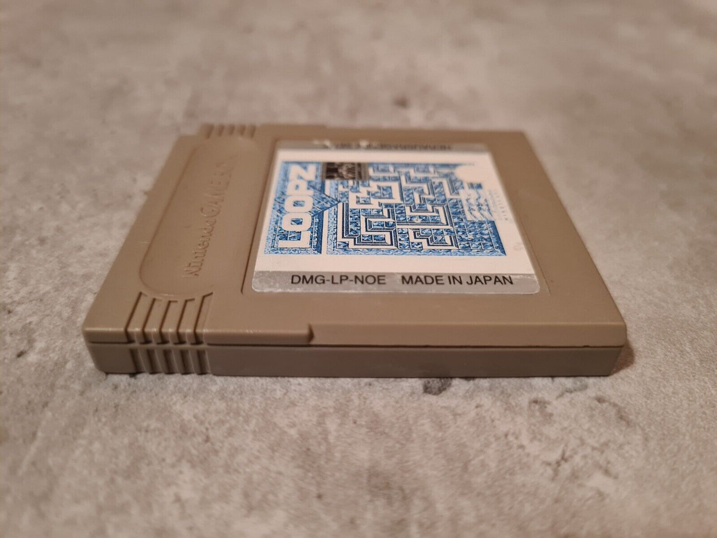 Nintendo Gameboy Classic Spiel Loopz Modul NOE - T-Retro-Games