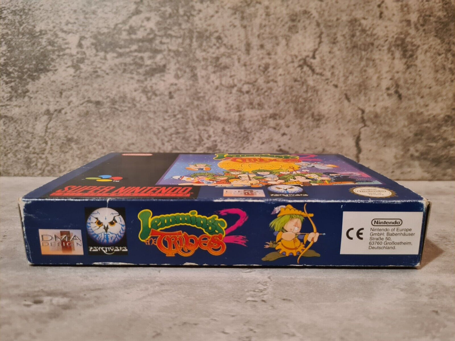 SNES Super Nintendo Lemmings 2 Tribes mit OVP und Anleitung EUR - T-Retro-Games