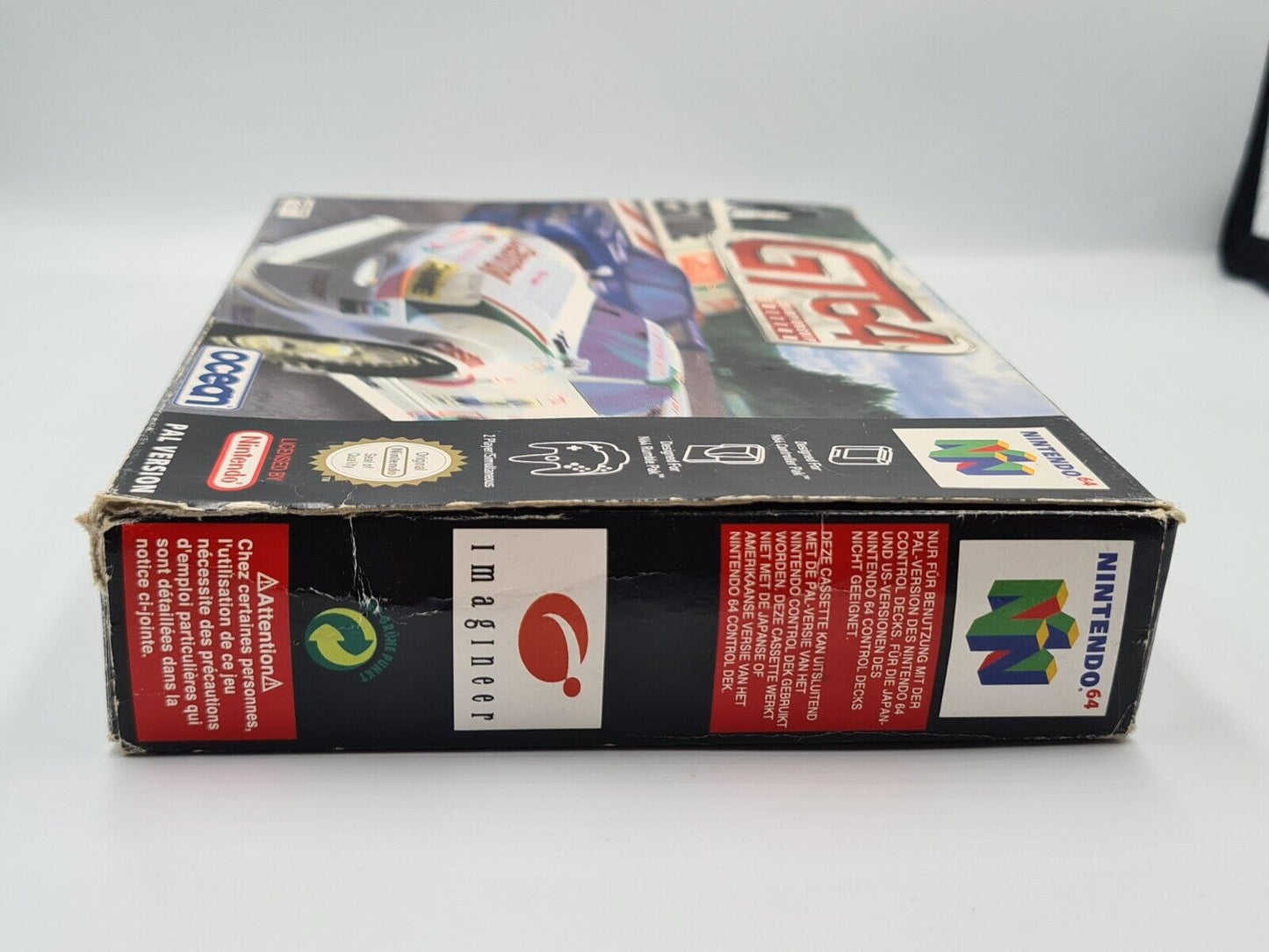 N64 Nintendo 64 GT64 Championship Edition mit OVP und Anleitung EUR - T-Retro-Games