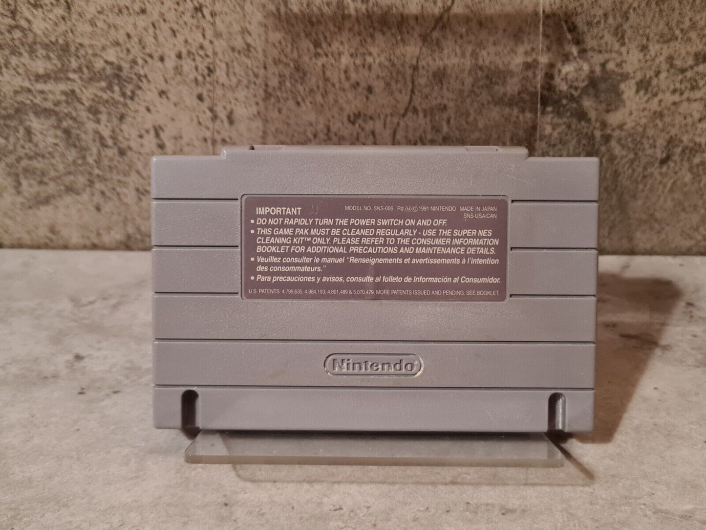 SNES Super Nintendo Lethal Weapon NTSC USA Modul - T-Retro-Games