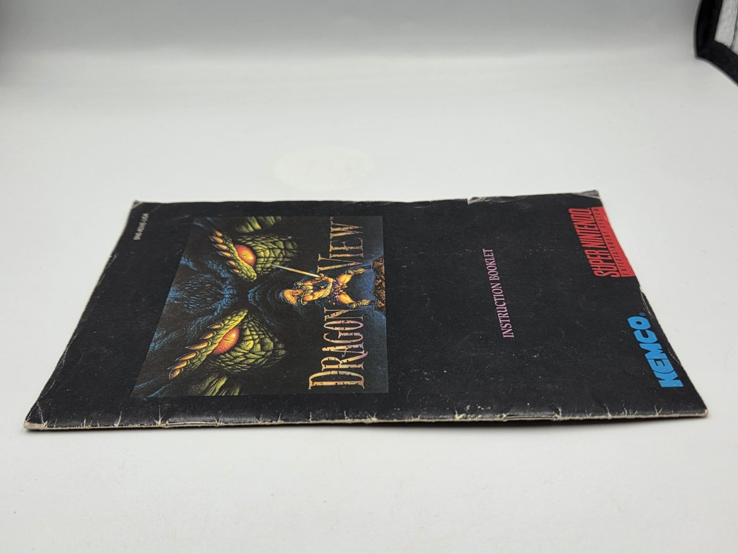 SNES Super Nintendo Dragon View Spielanleitung Instruction Booklet NTSC-USA