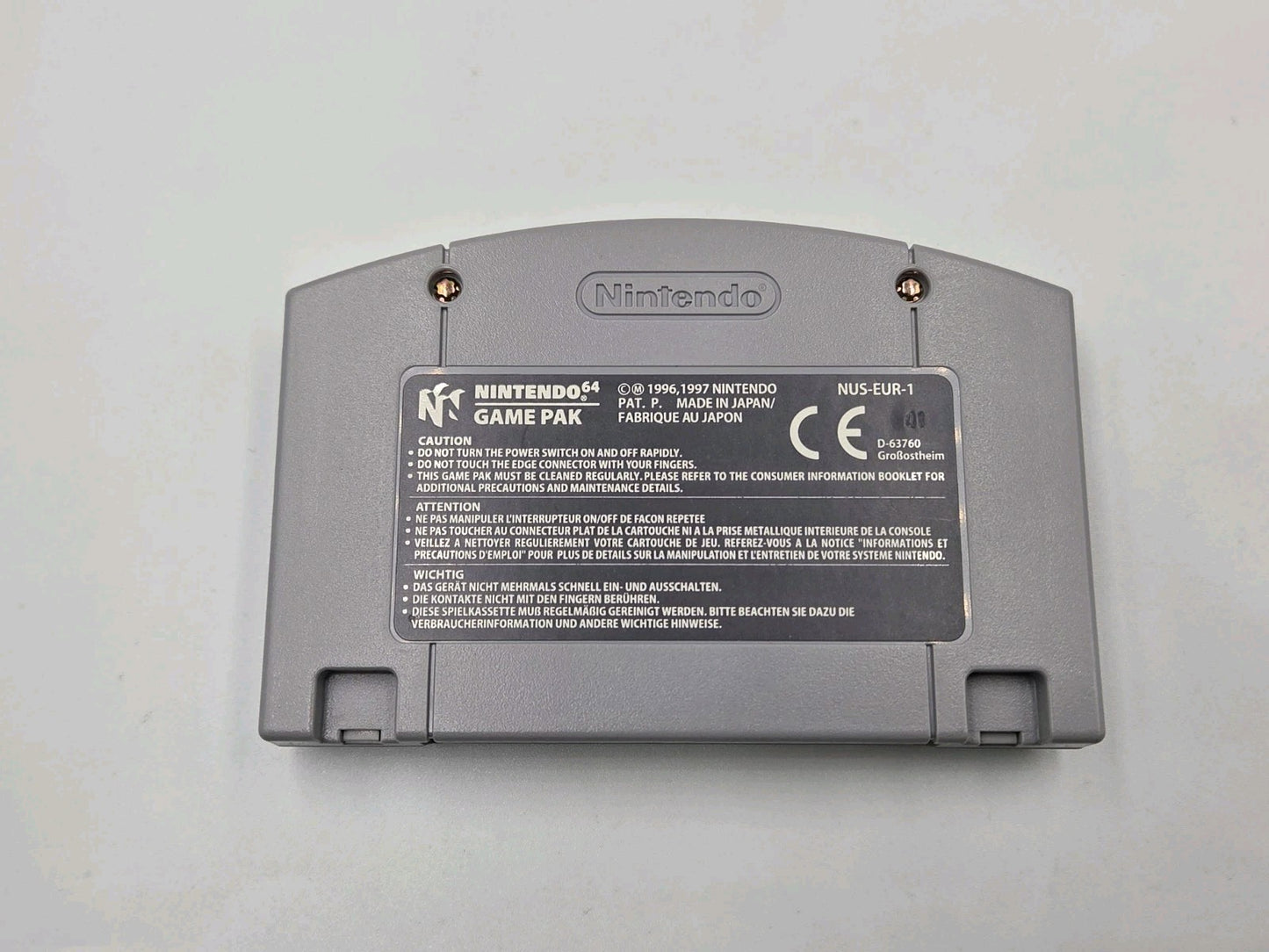 N64 Nintendo 64 Spacestation Silicon Valley mit OVP und Anleitung EUR