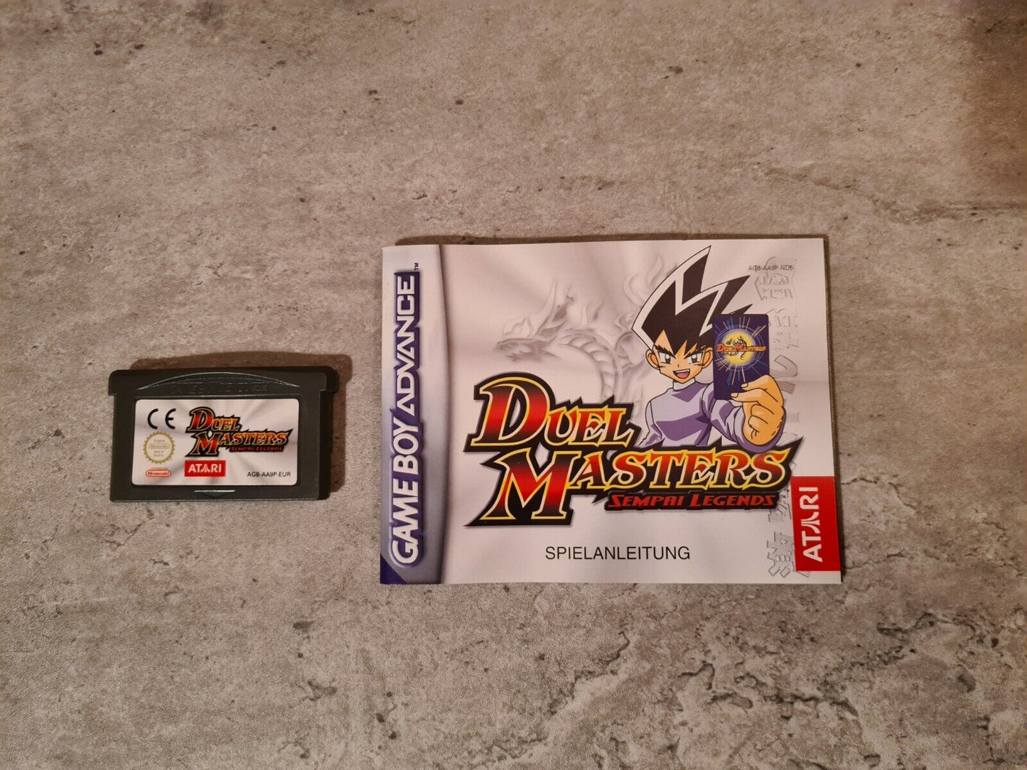 Gameboy Advance Duel Masters Sempai Legends mit OVP und Anleitung + Karten NOE - T-Retro-Games