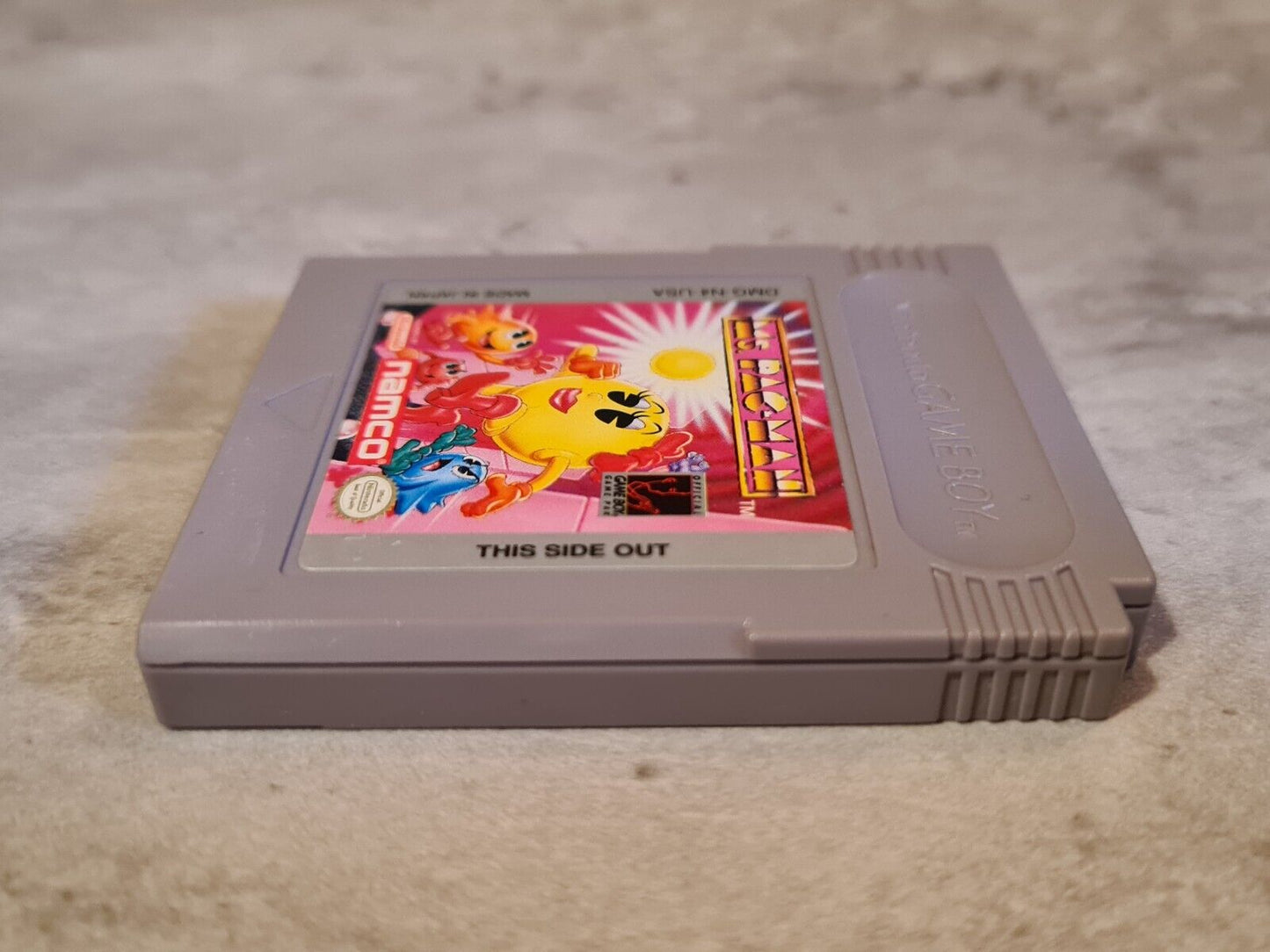 Nintendo Gameboy Classic Spiel Ms. Pac-Man Modul USA - T-Retro-Games