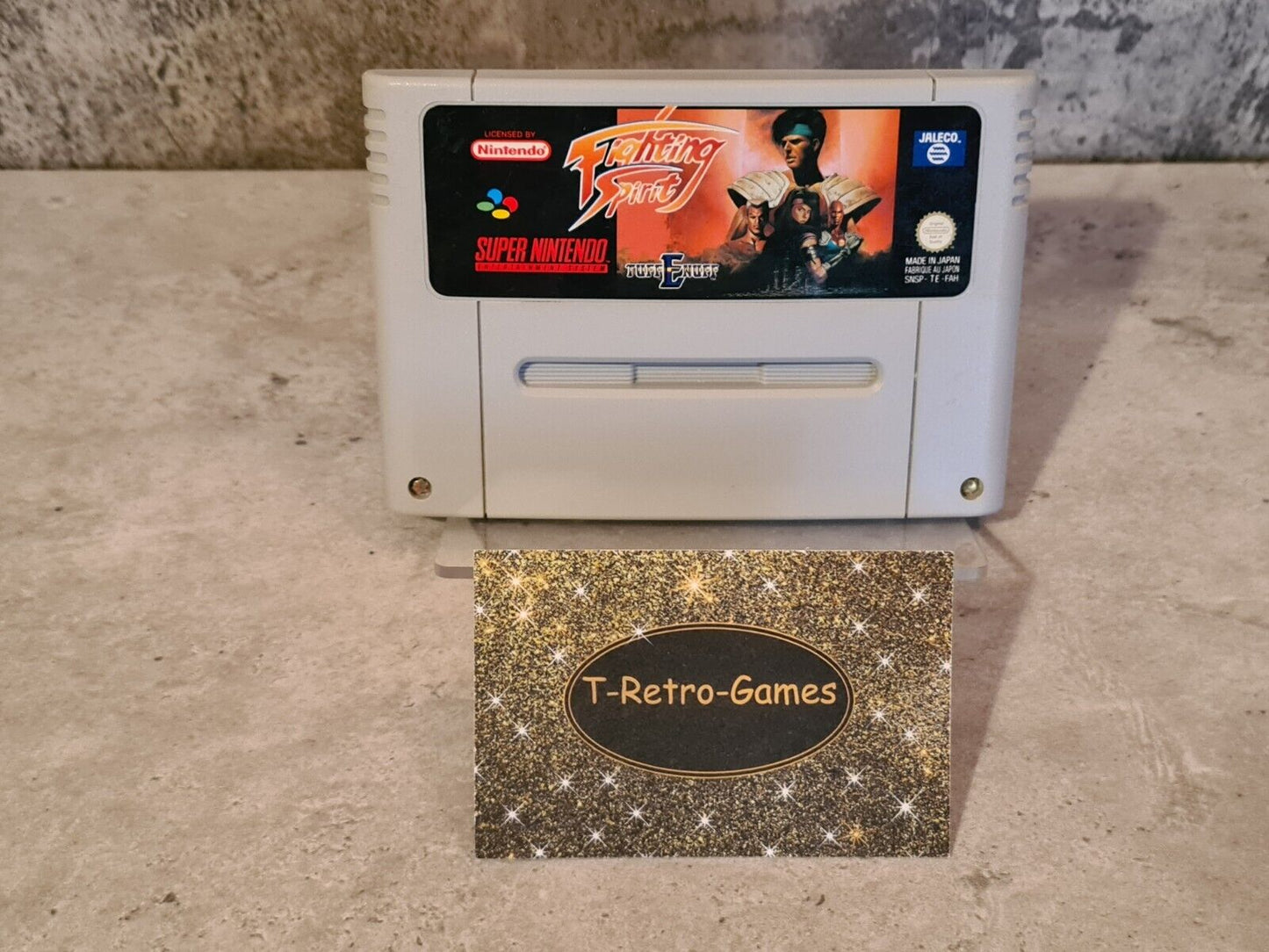 SNES Super Nintendo Fighting Spirit Tuff E Nuff Modul FAH - T-Retro-Games