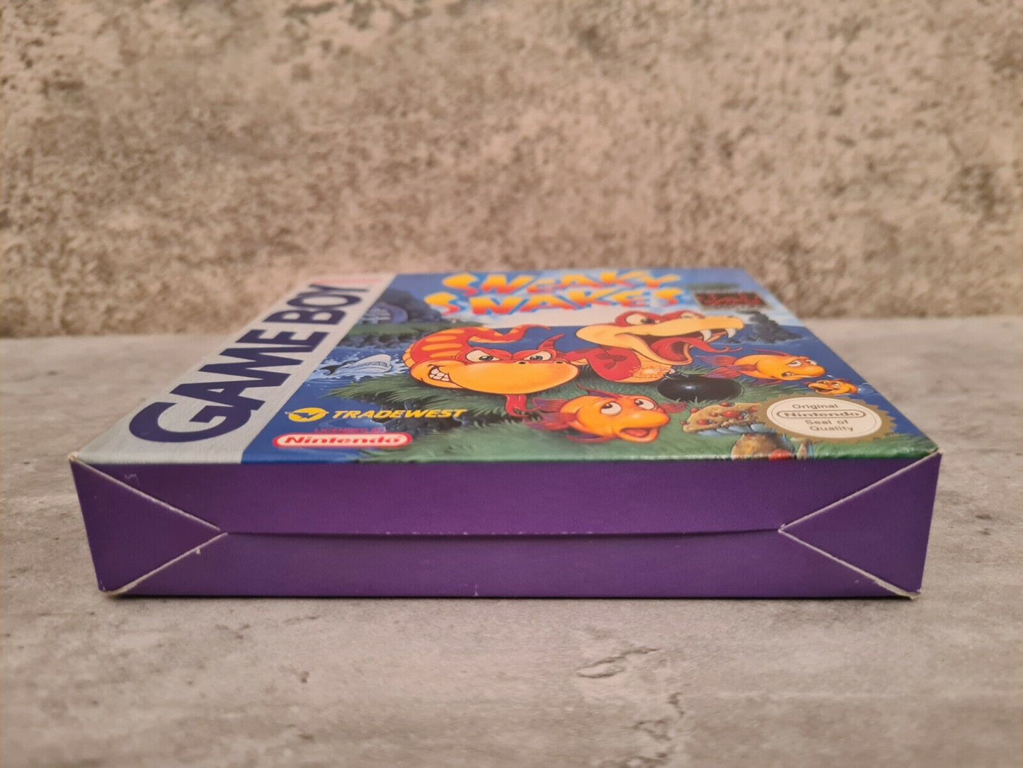 Nintendo Game Boy Classic Sneaky Snakes mit OVP und Anleitung SCN - T-Retro-Games