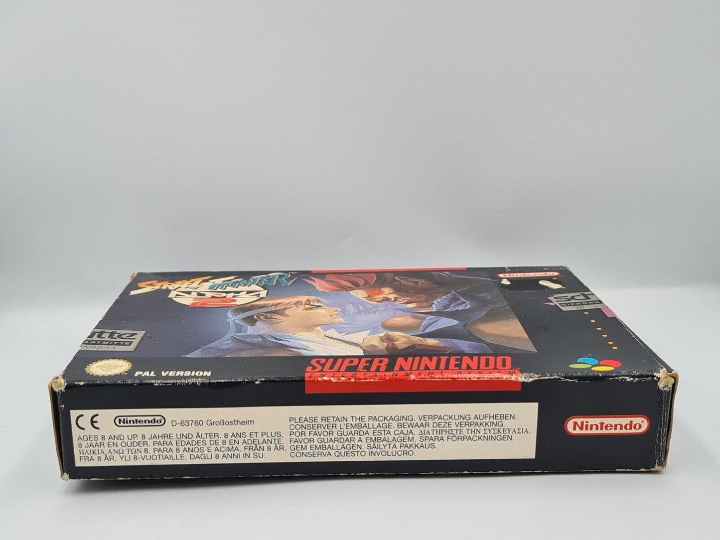 SNES Super Nintendo Street Fighter Alpha 2 mit OVP und Anleitung NOE - T-Retro-Games