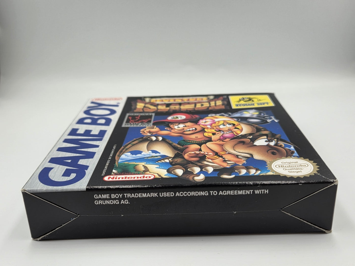 Nintendo Game Boy Classic Spiel Adventure Island II mit OVP und Anleitung NOE