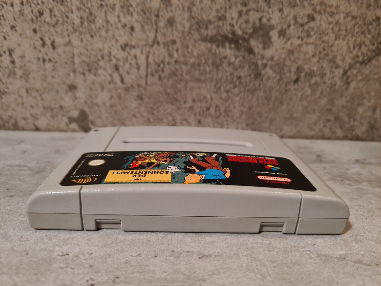 SNES Super Nintendo Tim Der Sonnentempel Modul NOE - T-Retro-Games