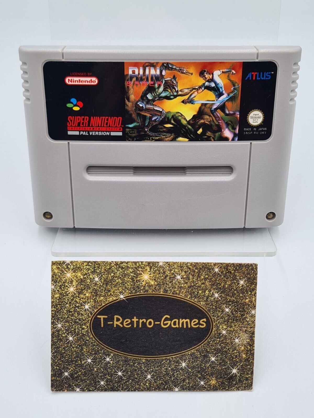 SNES Super Nintendo Run Saber Modul UKV - T-Retro-Games