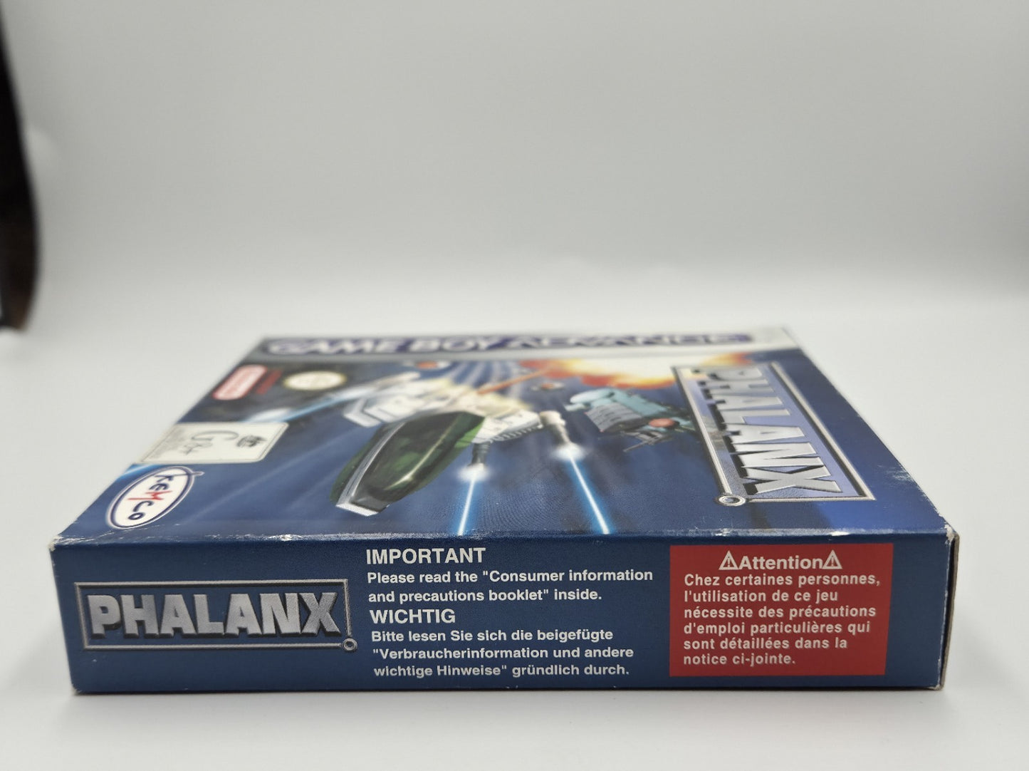 Nintendo Game Boy Advance Phalanx mit OVP und Anleitung EUR