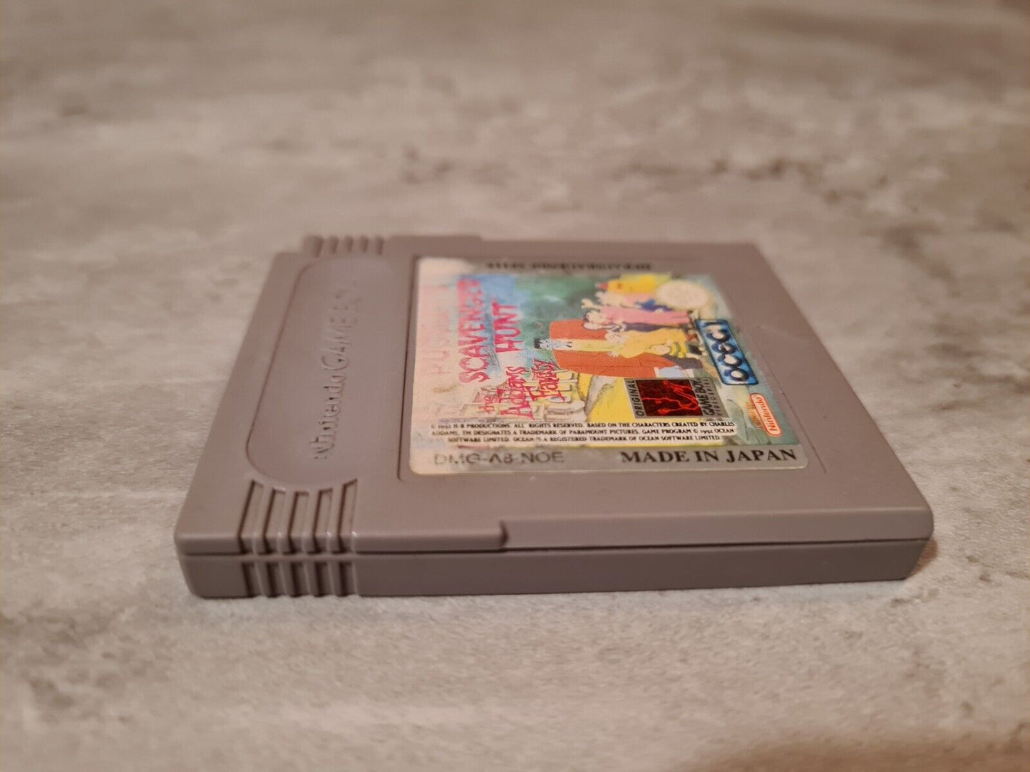 Nintendo Gameboy Classic The Addams Family Pugsley's Scavenger Hunt Modul NOE - T-Retro-Games