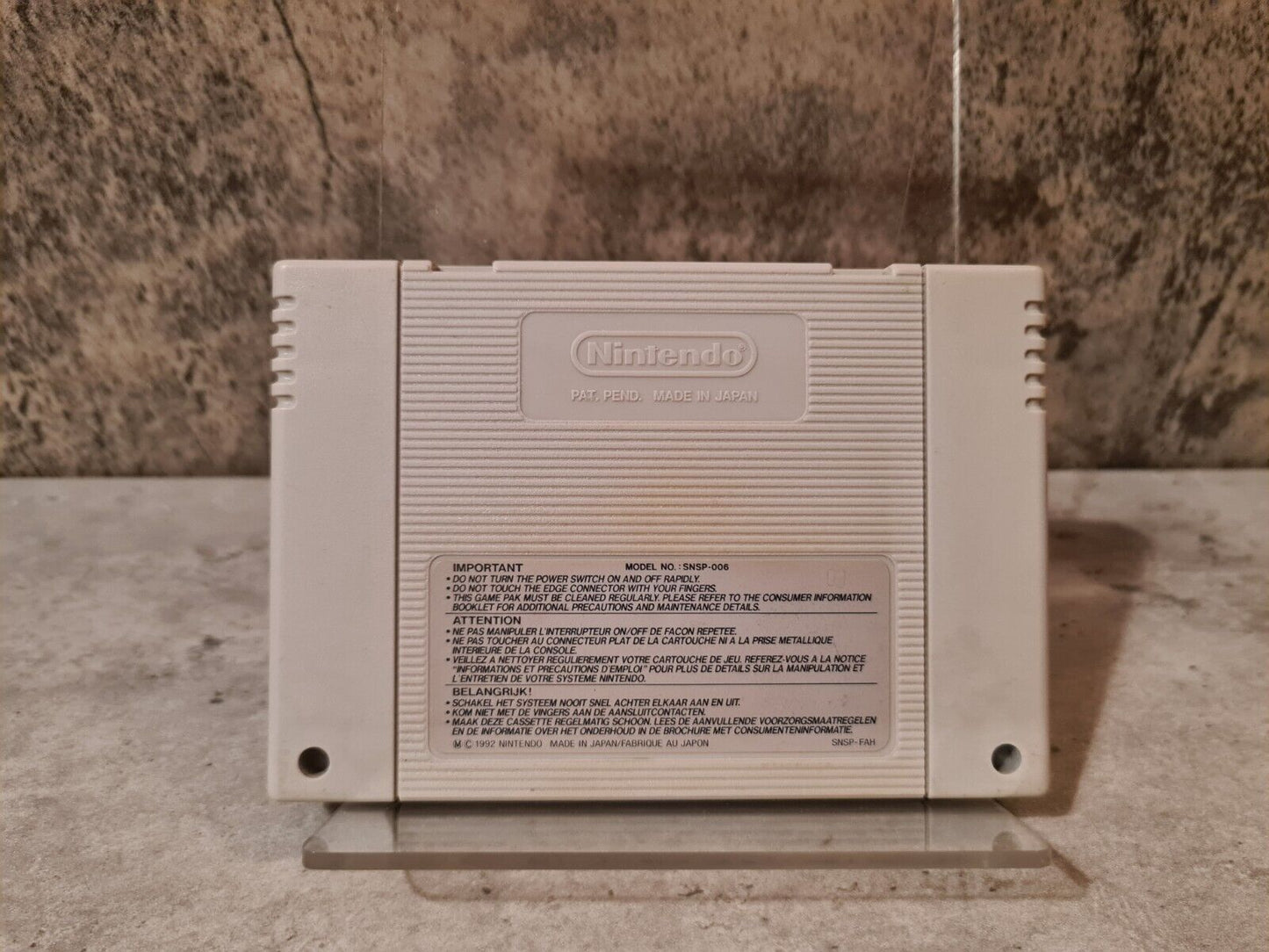 SNES Super Nintendo Road Riot 4wd Modul FAH - T-Retro-Games