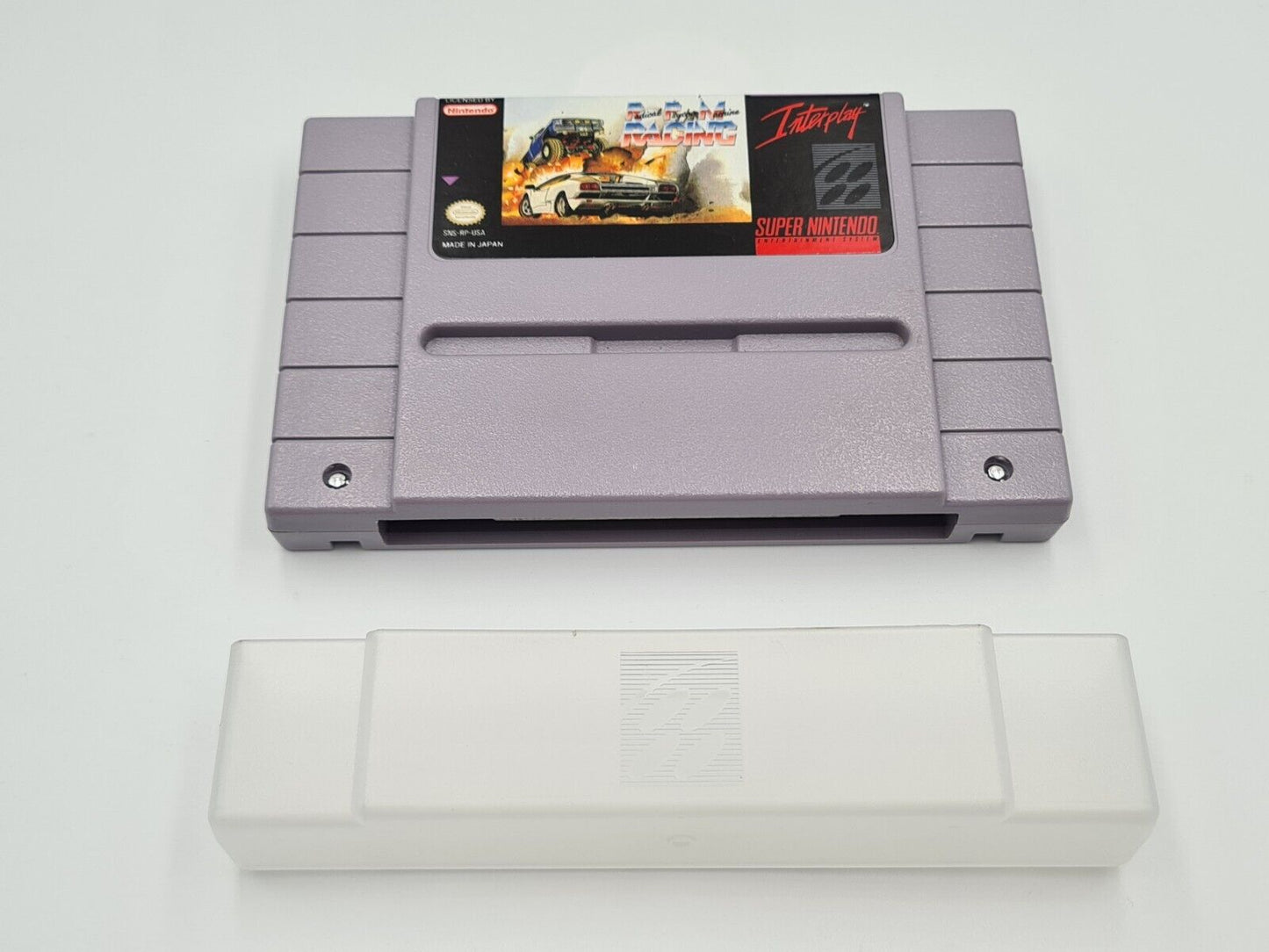 SNES Super Nintendo Radical Psycho Machine Racing mit OVP und Anleitung NTSC-USA - T-Retro-Games