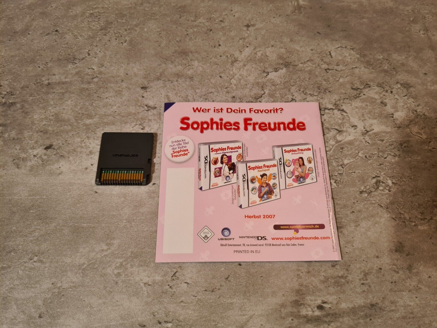 Nintendo DS Sophies Freunde Mode-Designer mit OVP und Anleitung NOE - T-Retro-Games