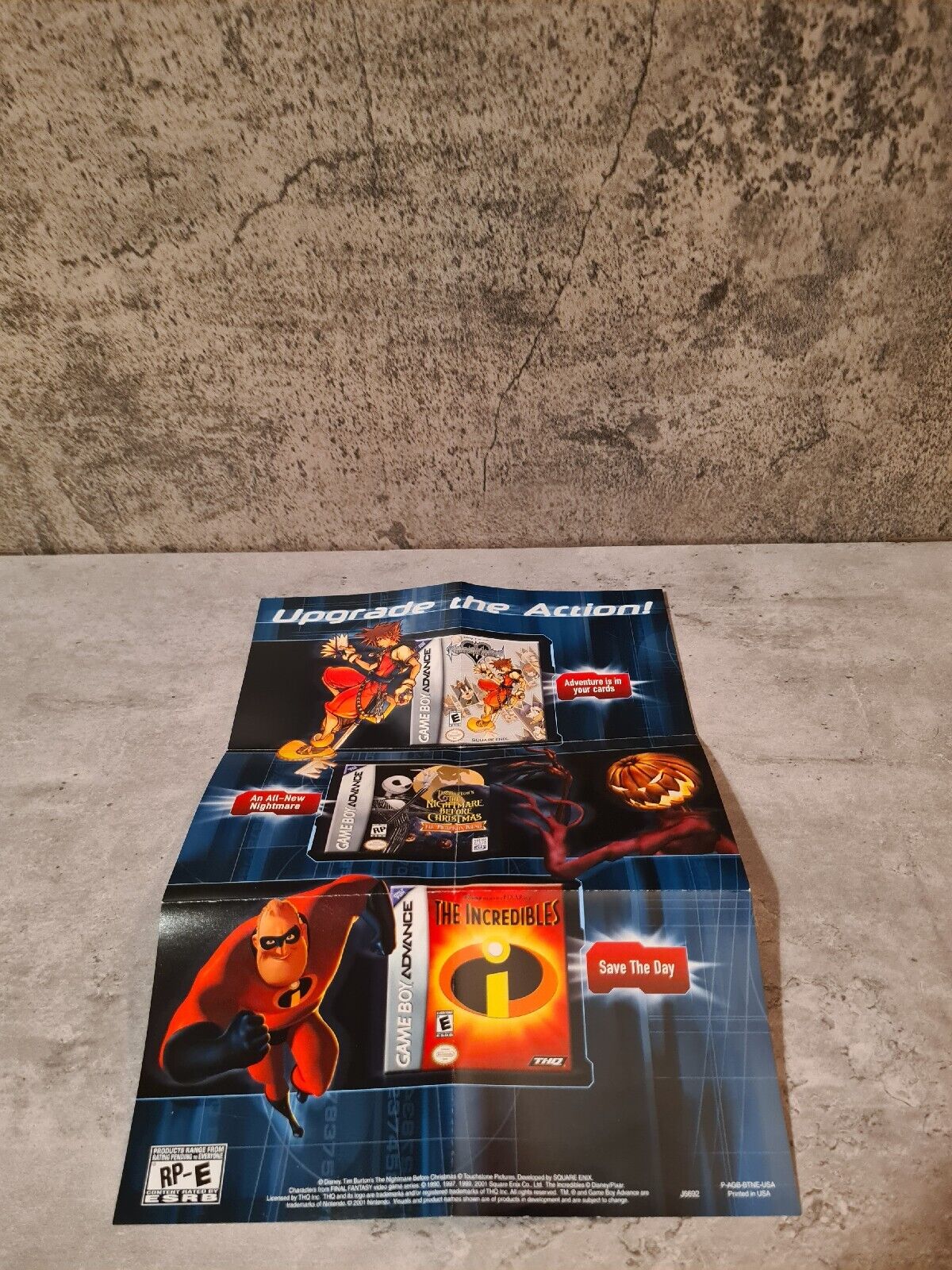 Nintendo Gameboy Advance Tron 2.0 Killer APP mit OVP und Anleitung + Poster USA - T-Retro-Games