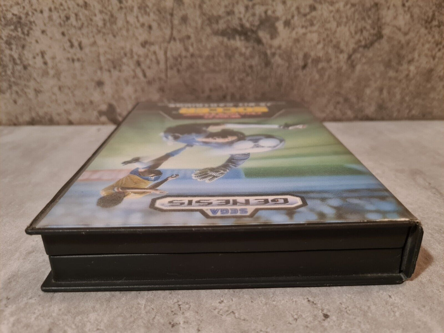 Sega Genesis Spiel World Championship Soccer mit OVP und Anleitung USA - T-Retro-Games