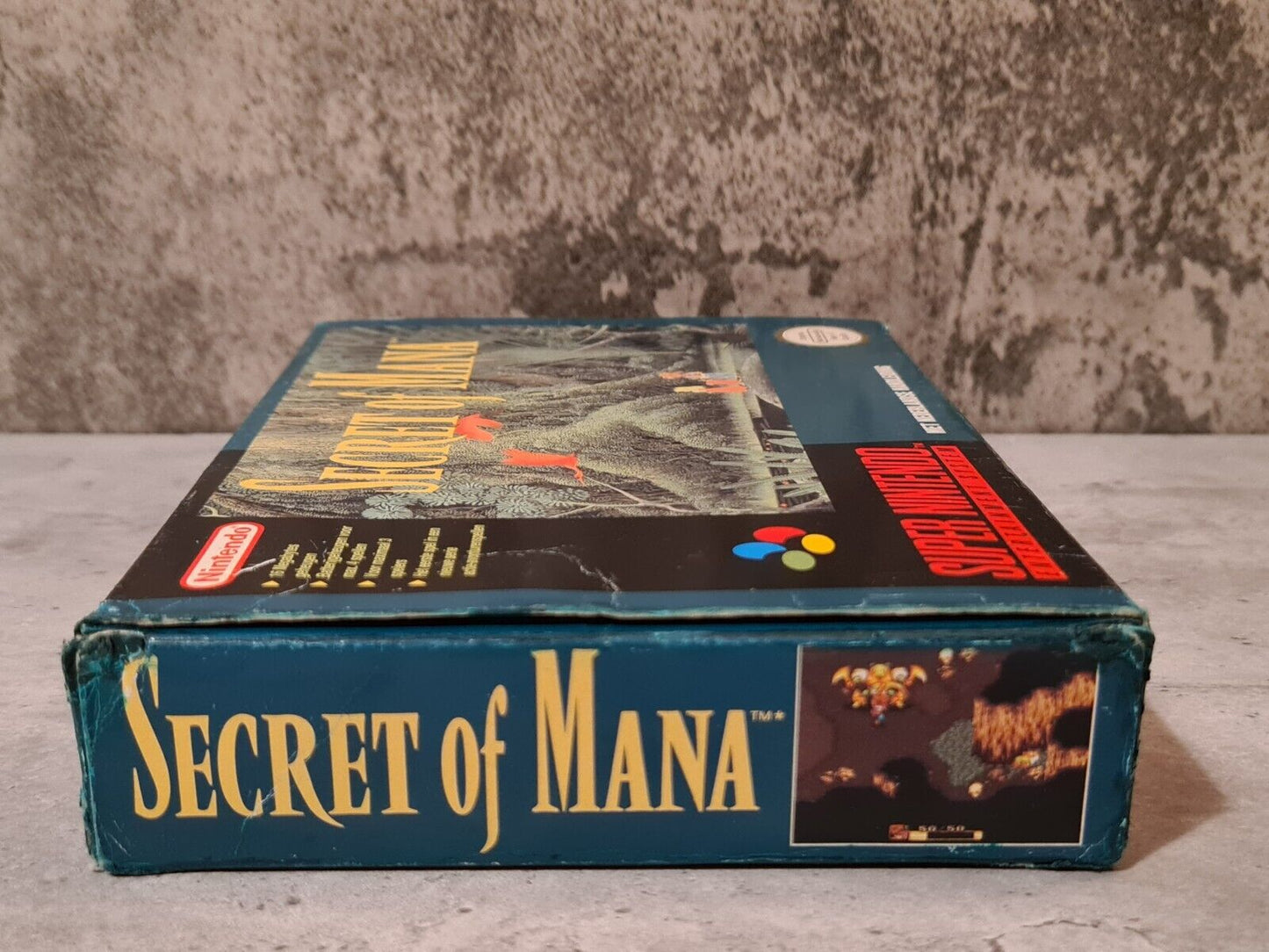 SNES Super Nintendo Secret of Mana mit OVP und Anleitung HOL Small Box - T-Retro-Games