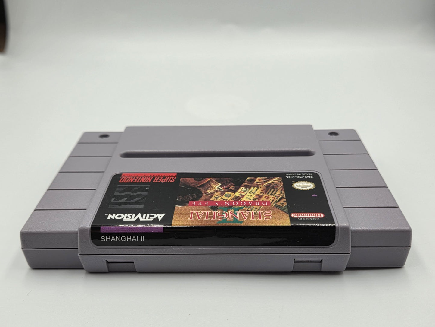 SNES Super Nintendo Shanghai II Dragon's Eye mit OVP und Anleitung NTSC USA