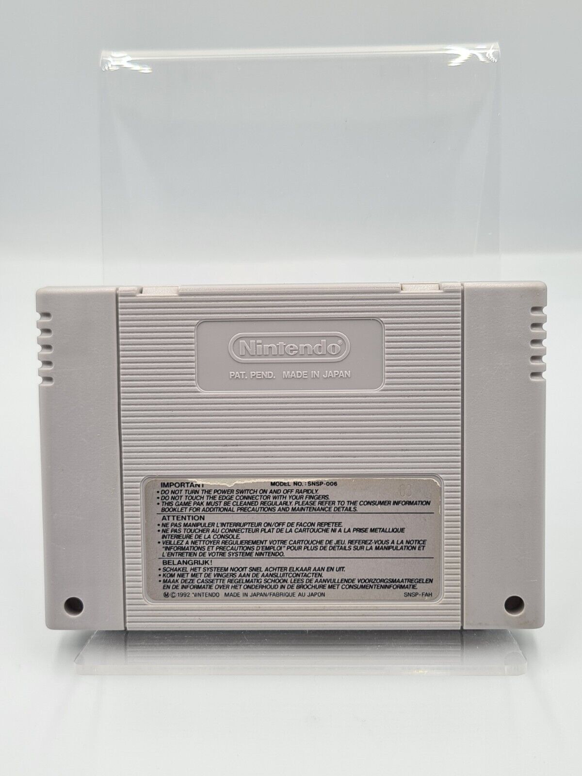 SNES Super Nintendo RoboCop 3 Modul FAH - T-Retro-Games