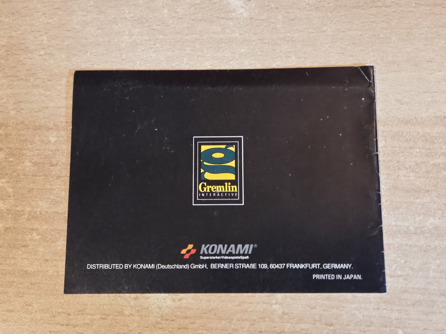 Nintendo Game Boy Classic Brainbender Spielanleitung Instruction Booklet NOE