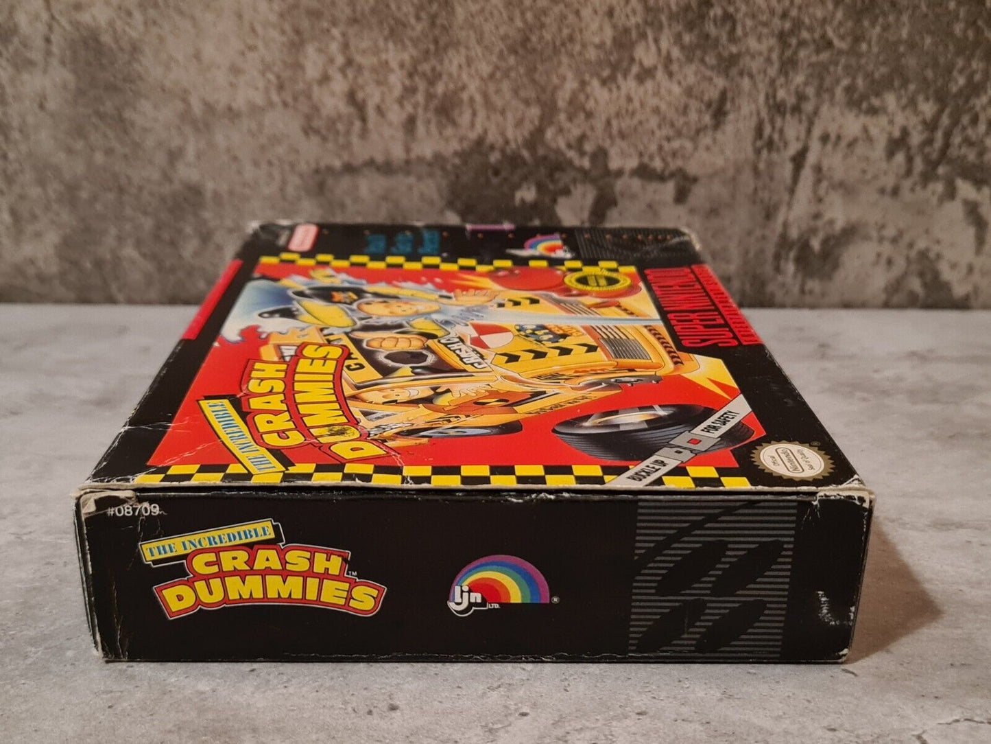SNES Super Nintendo The Incredible Crash Dummies mit OVP und Anleitung NTSC USA - T-Retro-Games