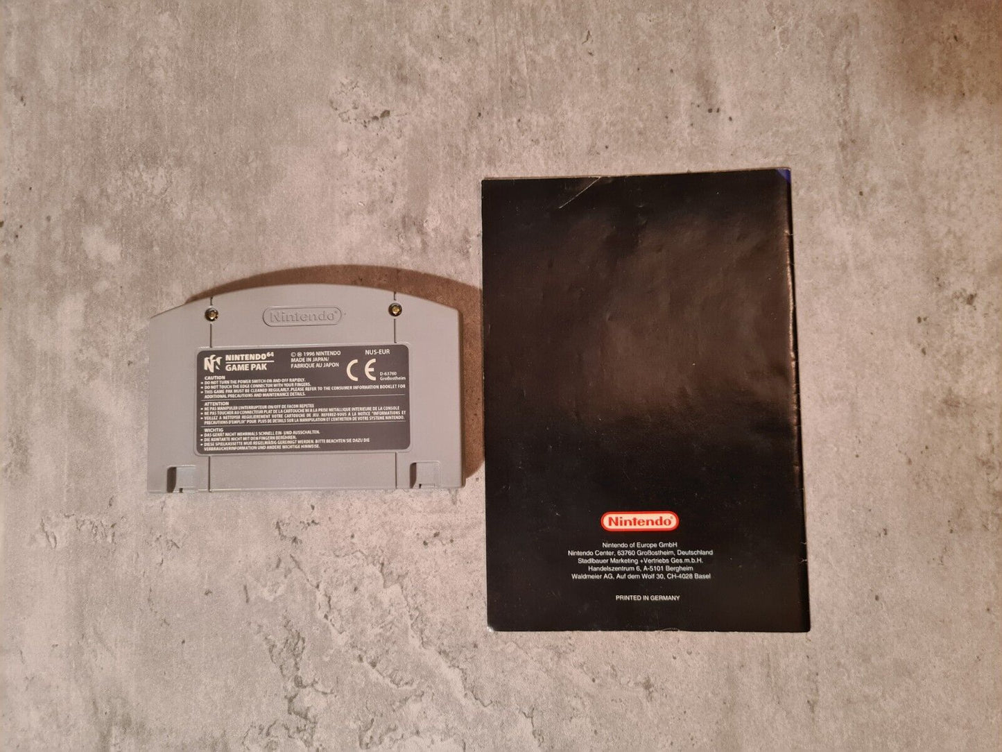 N64 Nintendo 64 Super Mario 64 mit OVP und Anleitung NOE - T-Retro-Games