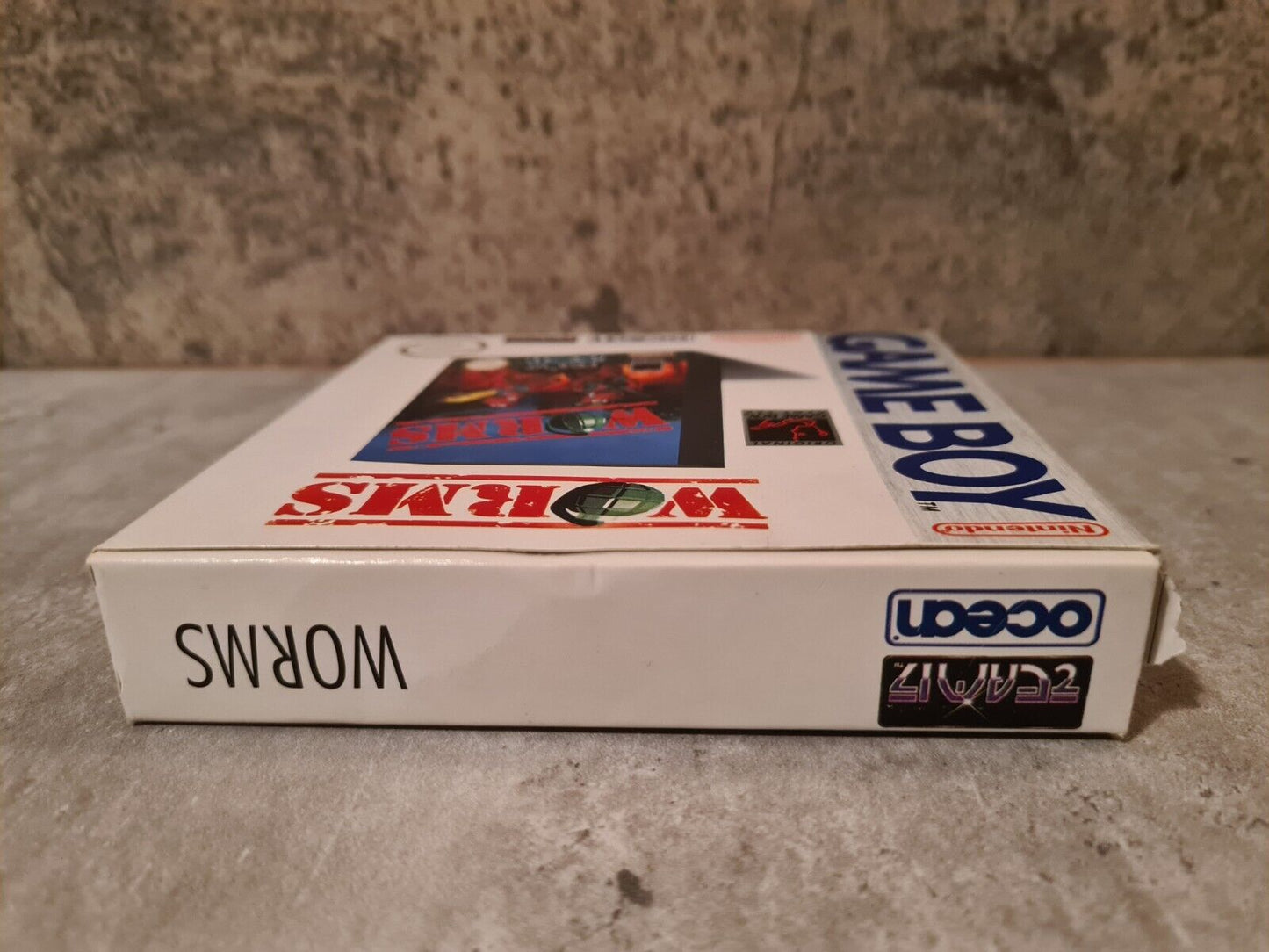 Nintendo Game Boy Classic Worms mit OVP und Anleitung UKV - T-Retro-Games