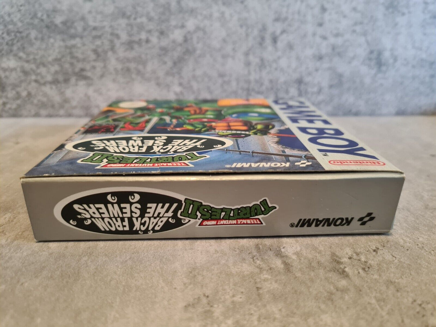 Game Boy Classic Turtles II 2 Back from The Sewers mit OVP und Anleitung NOE