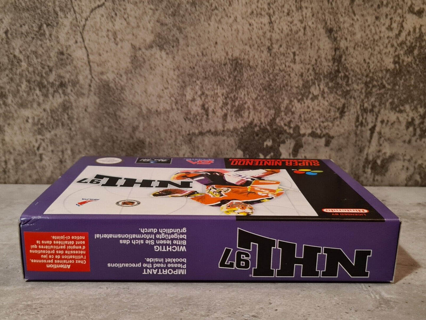 SNES Super Nintendo NHL 97 New Old Stock Neu unbenutzt - T-Retro-Games