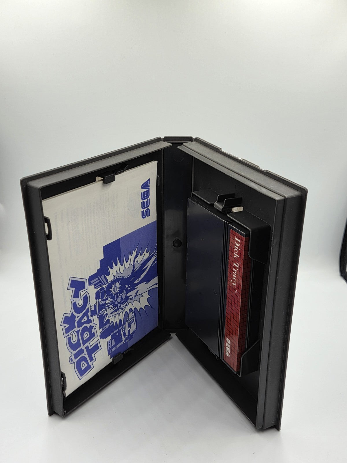 Sega Master System Dick Tracy mit OVP und Anleitung Multilingual