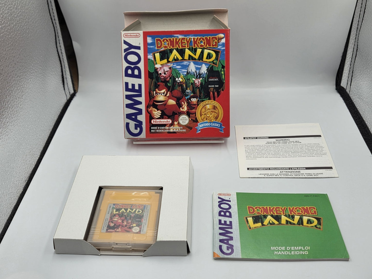 Nintendo Game Boy Classic Donkey Kong Land mit OVP und Anleitung FAH