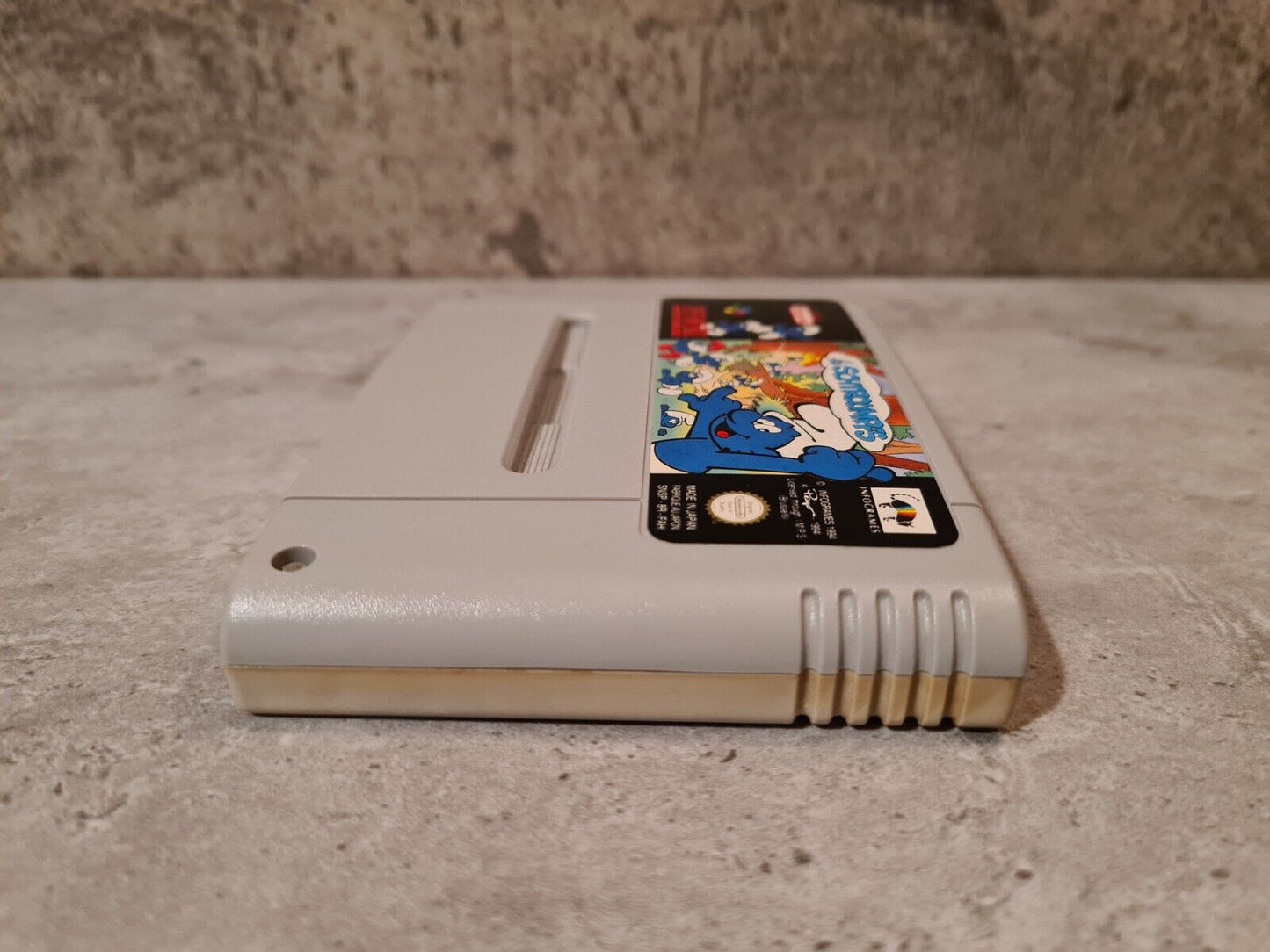 SNES Super Nintendo Les Schtroumpfs Modul FAH - T-Retro-Games