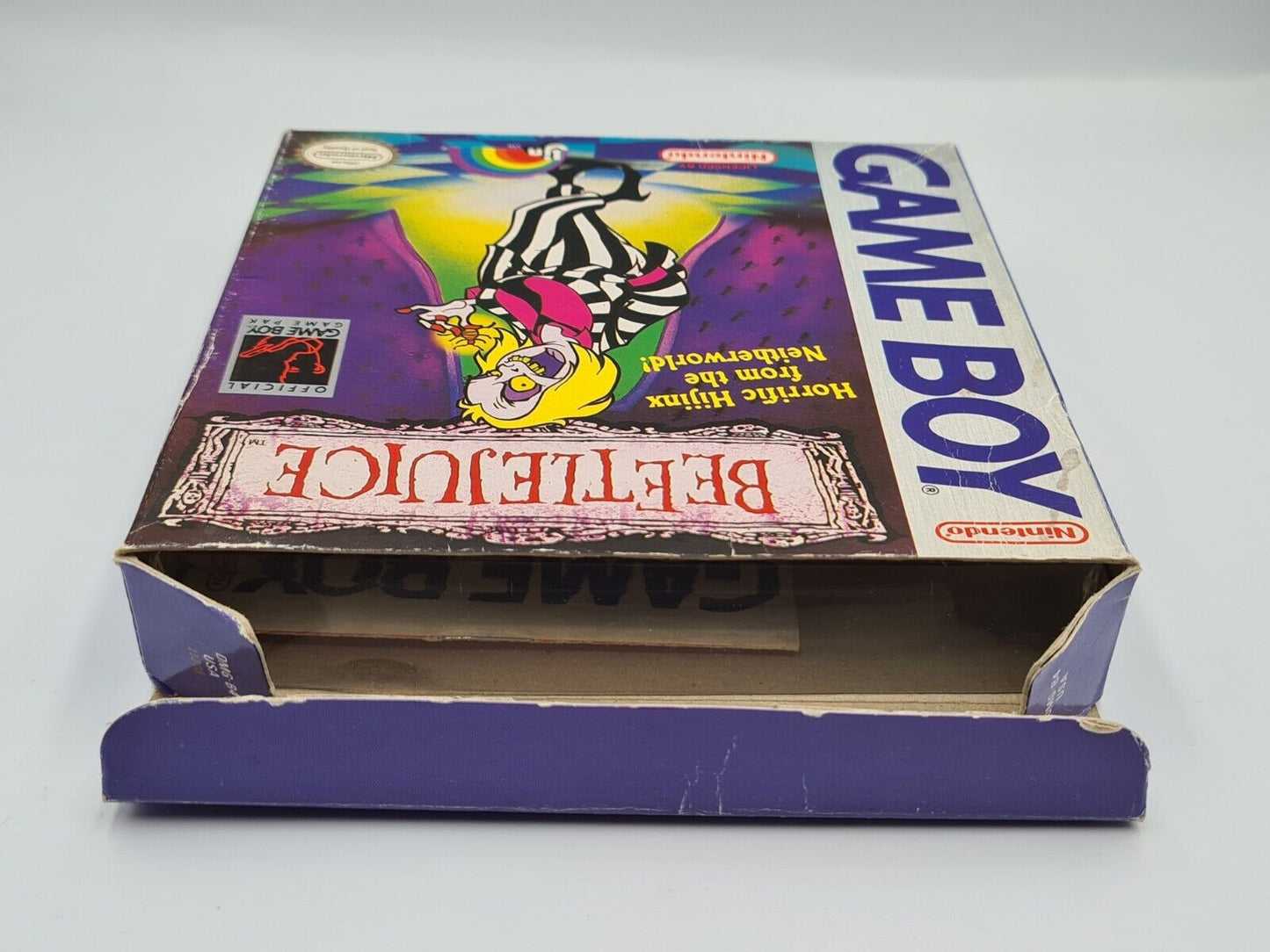 Nintendo Game Boy Classic Beetlejuice mit OVP und Anleitung USA - T-Retro-Games