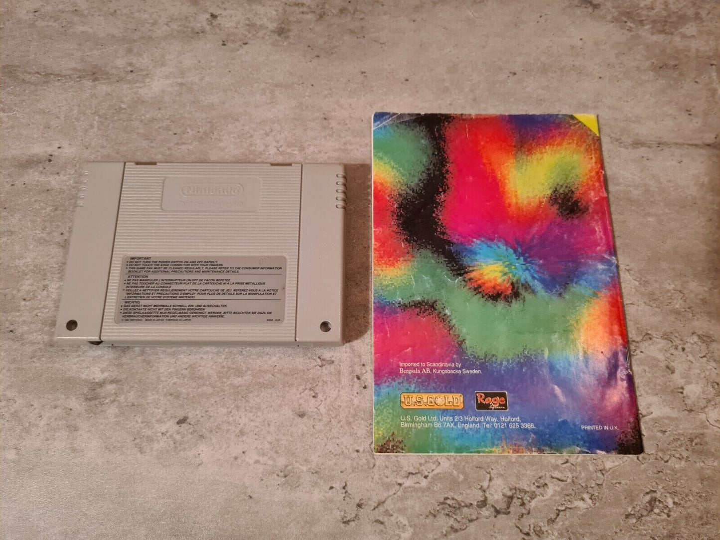 SNES Super Nintendo Power Drive mit OVP und Anleitung EUR - T-Retro-Games