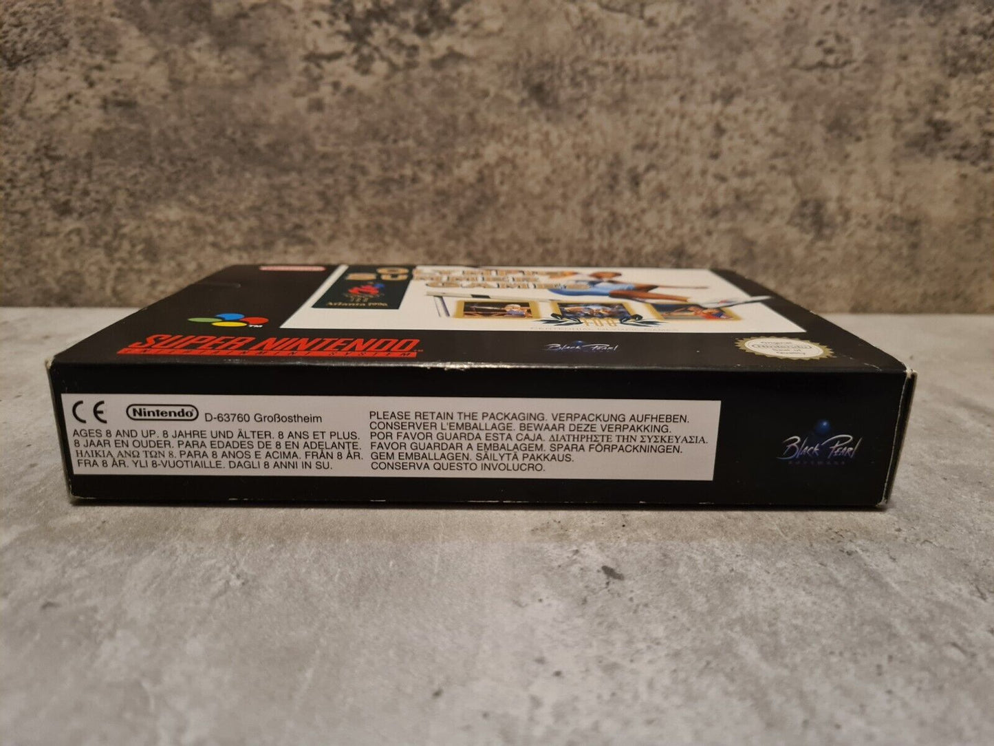 SNES Super Nintendo Olympic Summer Games mit OVP und Anleitung EUR - T-Retro-Games