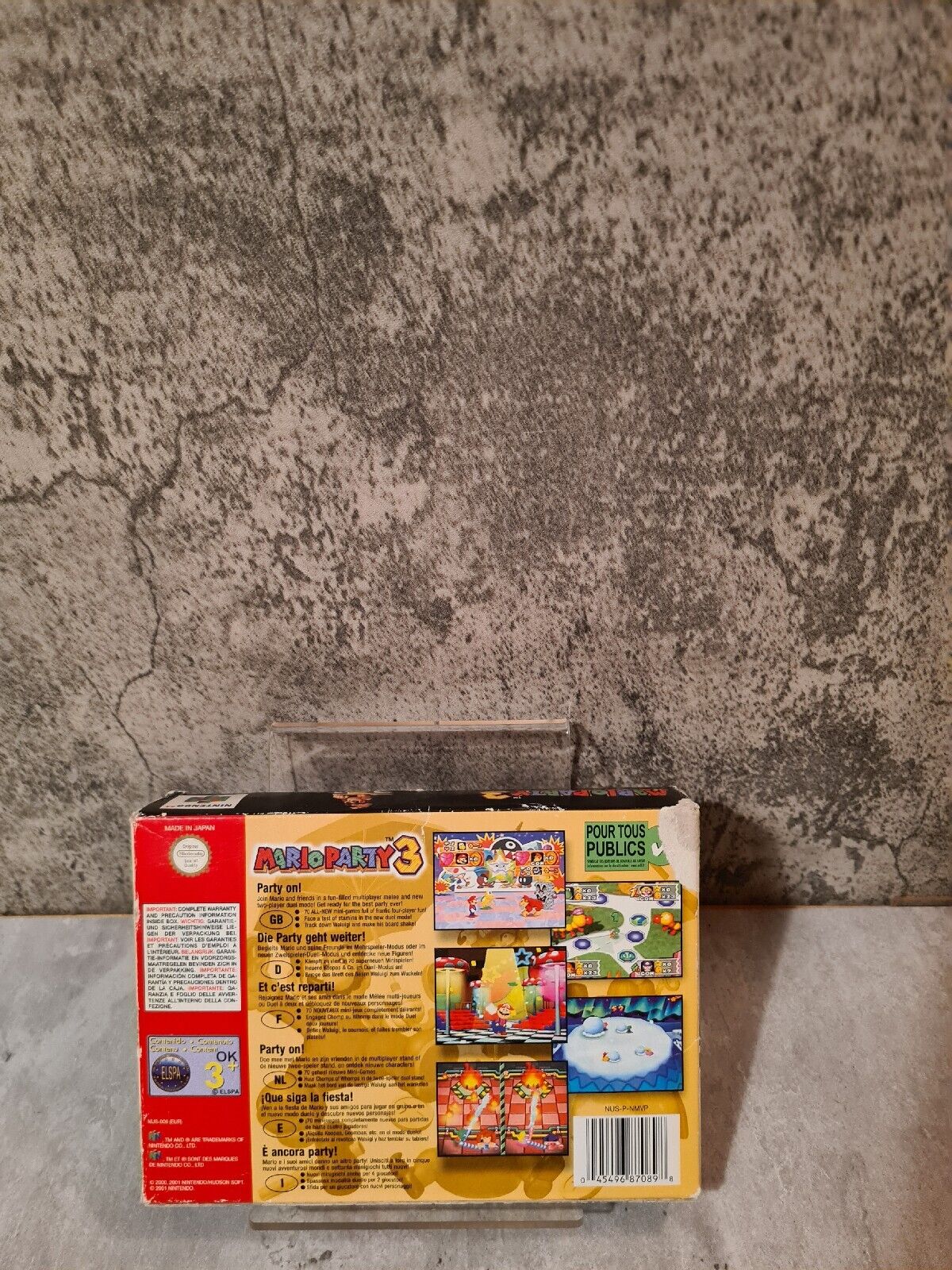 N64 Nintendo 64 Mario Party 3 mit OVP und Anleitung EUR - T-Retro-Games