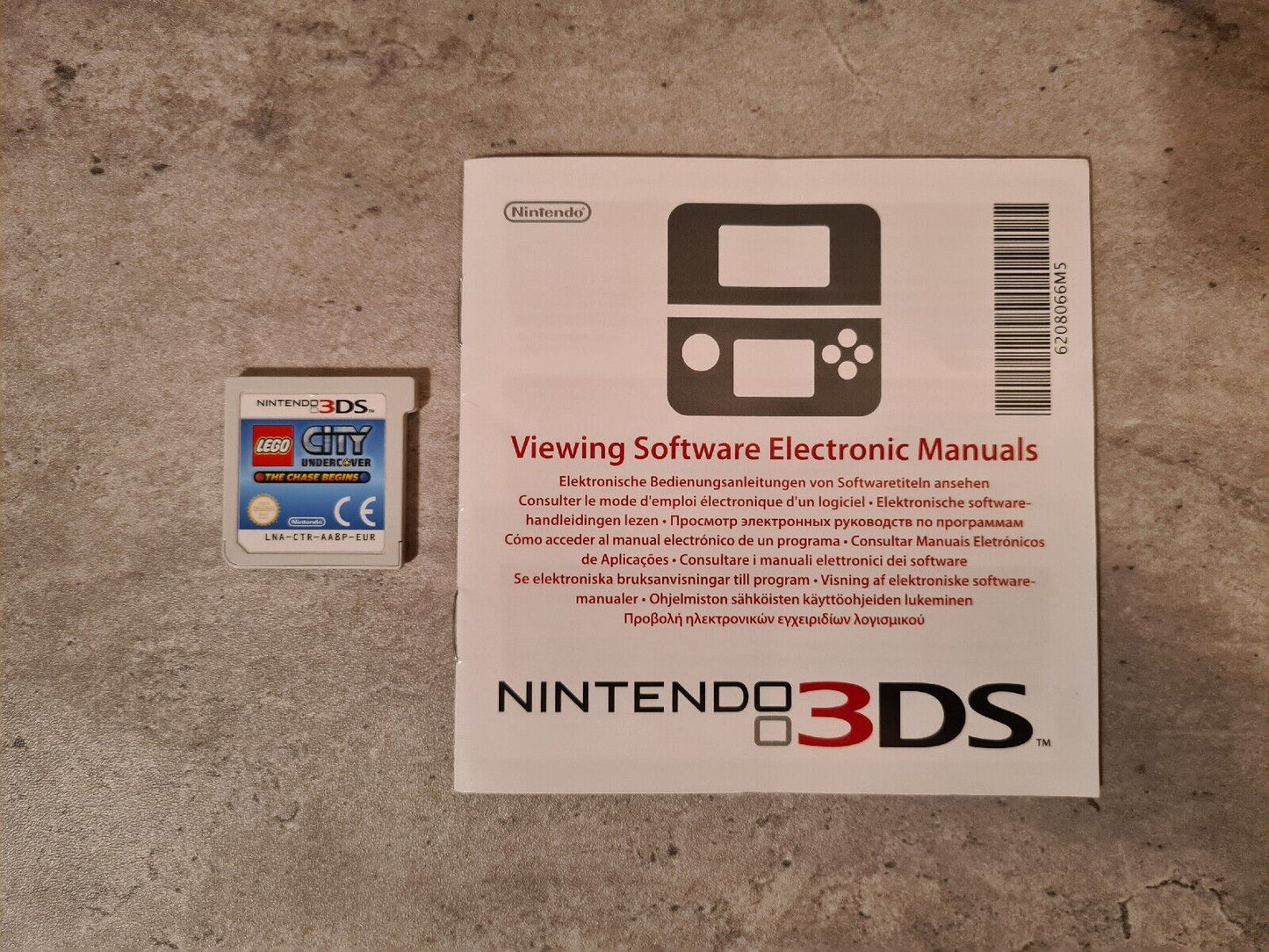 Nintendo 3DS Lego City Undercover mit OVP und Anleitung GER - T-Retro-Games