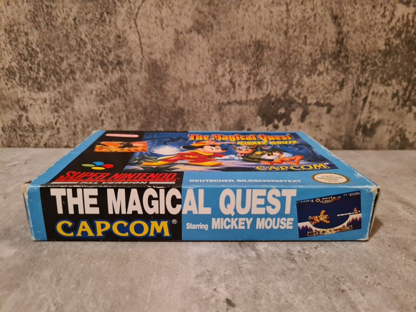 Super Nintendo The Magical Quest Starring Mickey Mouse mit OVP + Anleitung NOE