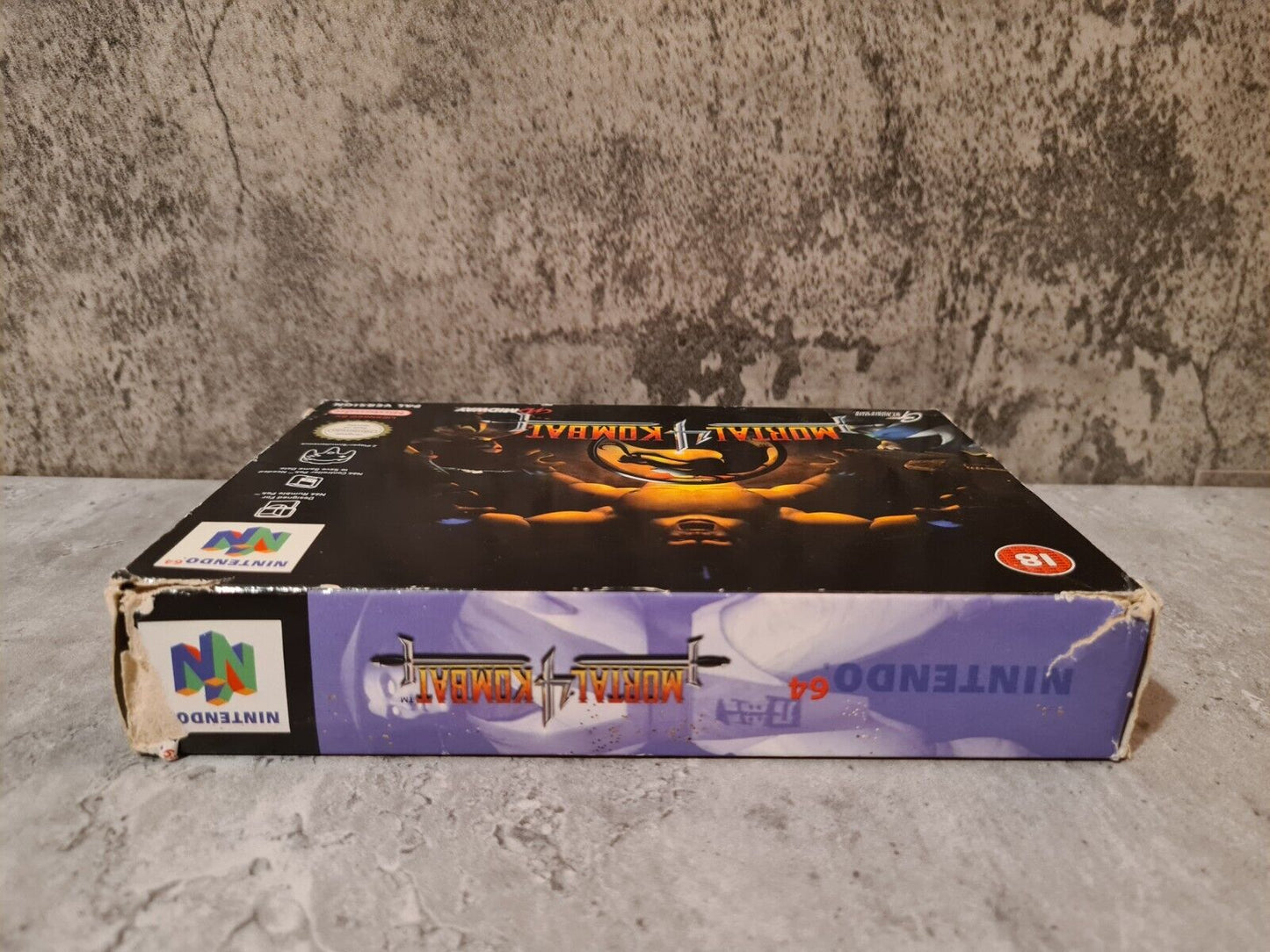 N64 Nintendo 64 Mortal Kombat 4 mit OVP und Anleitung EUR - T-Retro-Games