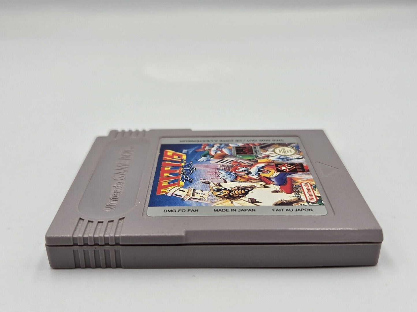 Nintendo Game Boy Classic Spiel Titus Fox Modul FAH - T-Retro-Games
